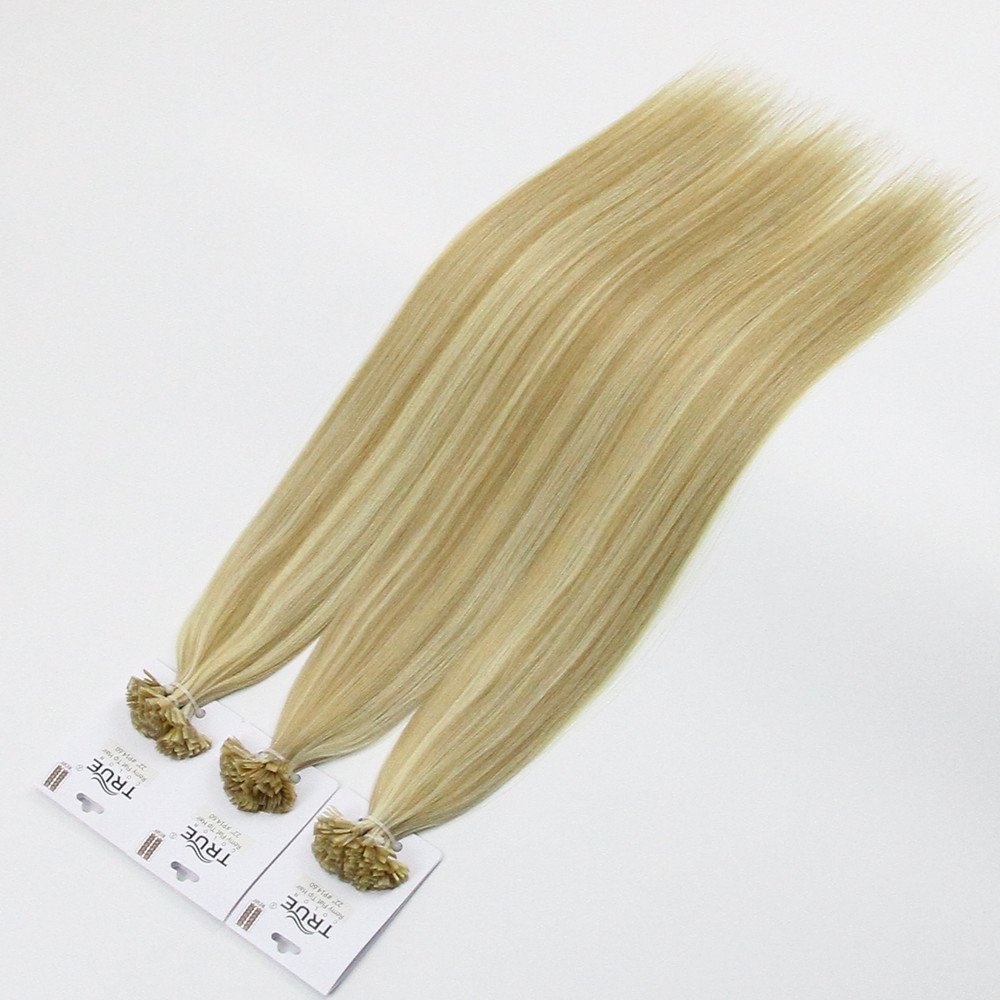 Wholesale Flat Tip Human Hair Extensions P14/60 - Image 3