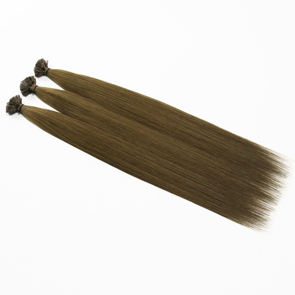 Chinese Flat Tip Human Hair Extensions 10A