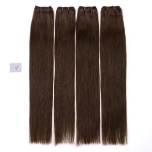 Seamless Weft Hair Extensions color:4#